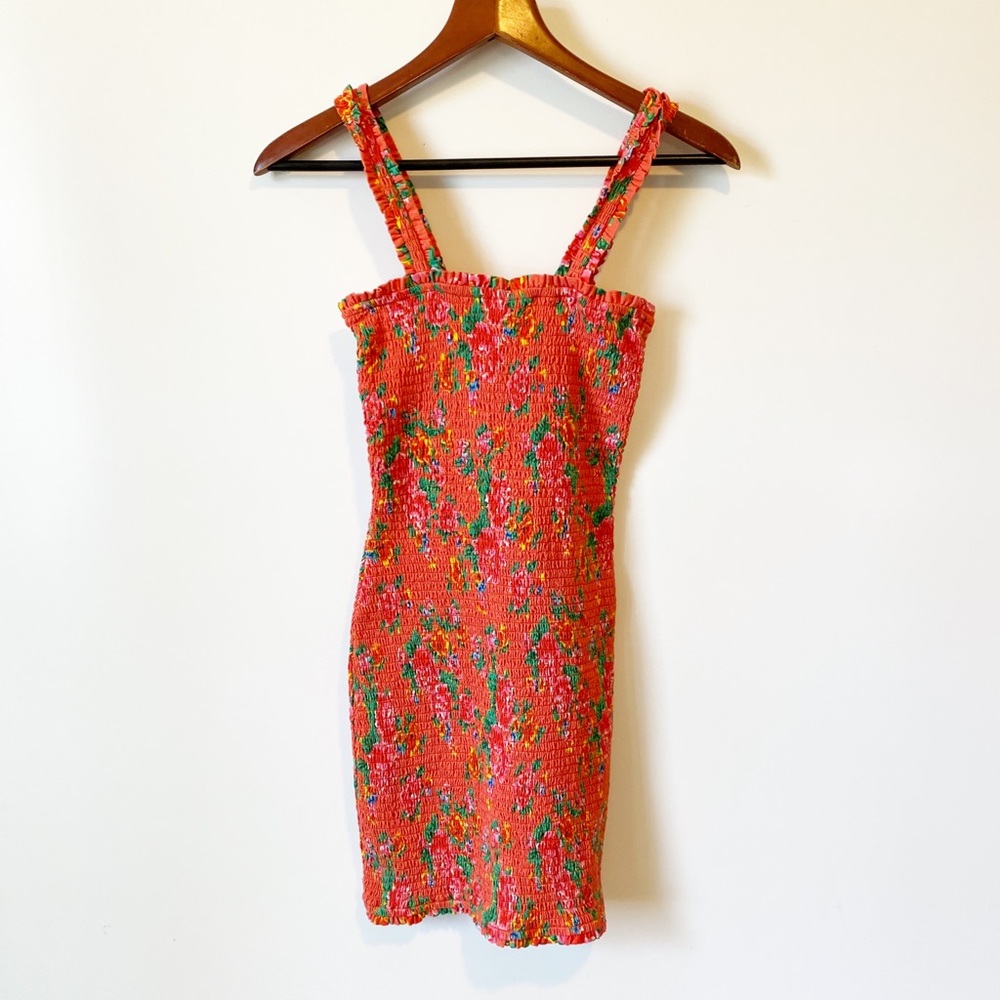 RHODE Floral Mini Dress Size XS